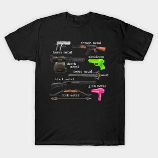 Weapons of Metal Music T-Shirt